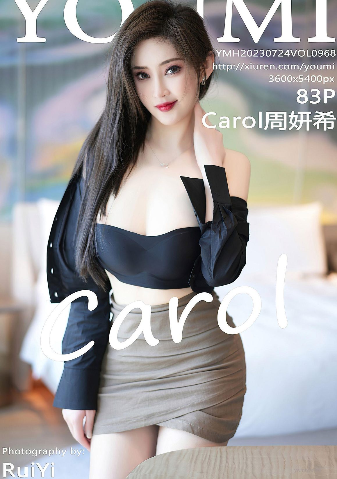  No.968 ģ ˺ڳ  Ȼͼ ɫȹ¶ɫ Carolϣ [youmihui] P.3